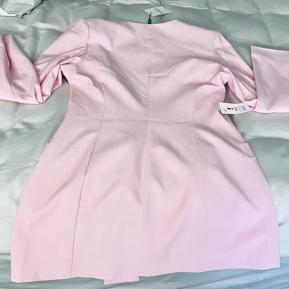 BARDOT FRIDA BLAZER DRESS SOFT PINK XXL - Picture 12 of 13